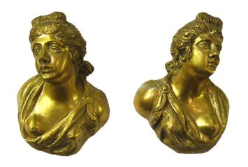 Testina da porta Bronzo lucido
