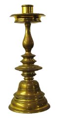 Portacandela Bronzo lucido