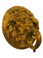 Reggicorrimano Bronzo lucido